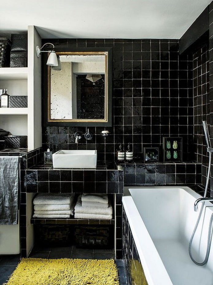 small square tiles