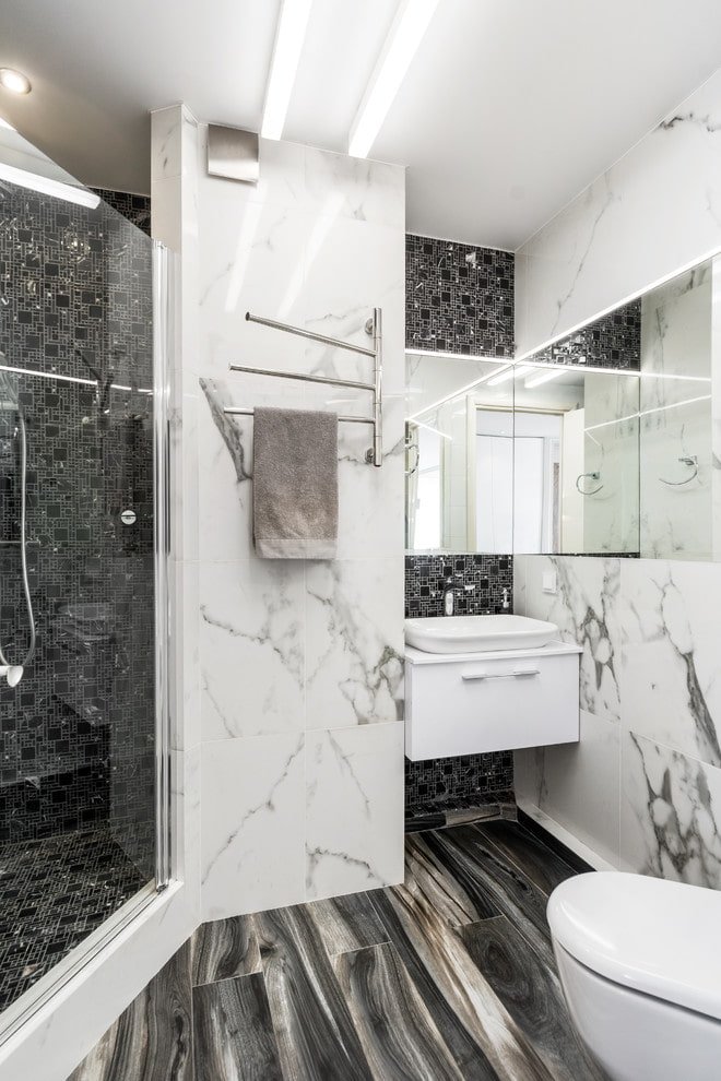 Marble-like interior design