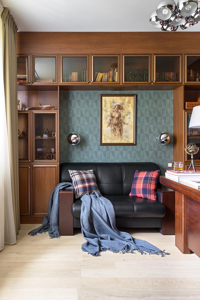 Mini sofa in the study