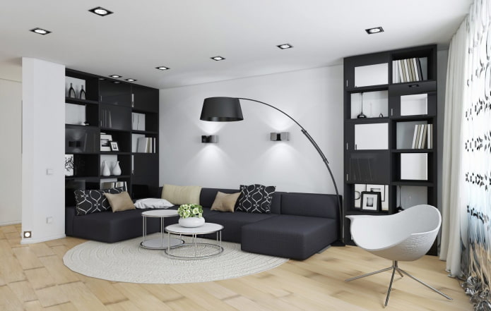 sofa in a modern style