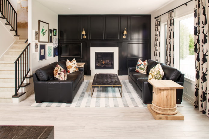 Leatherette sofas