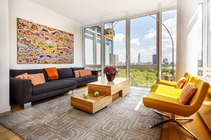 yellow chairs