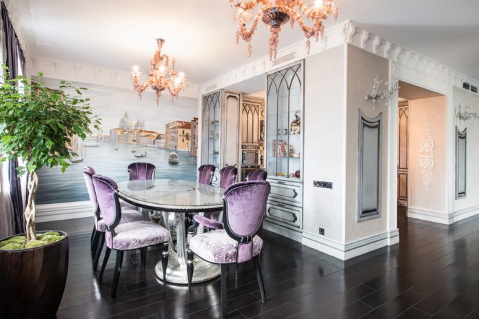 classic dining room interior