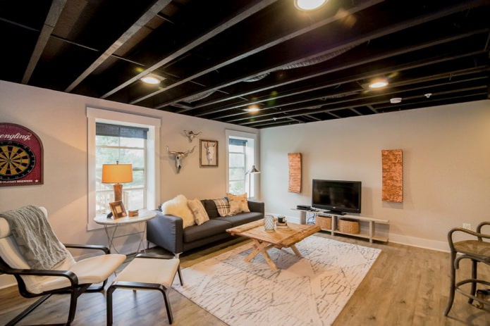 wooden beams