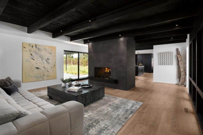 wooden beams