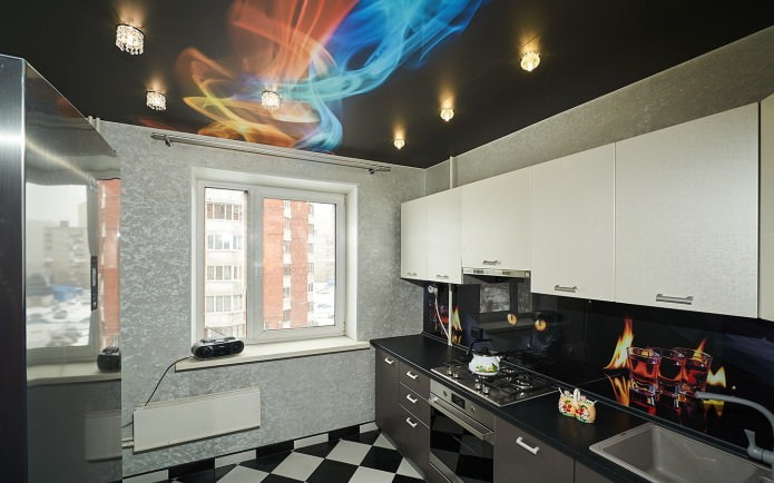 photo printing on the ceiling