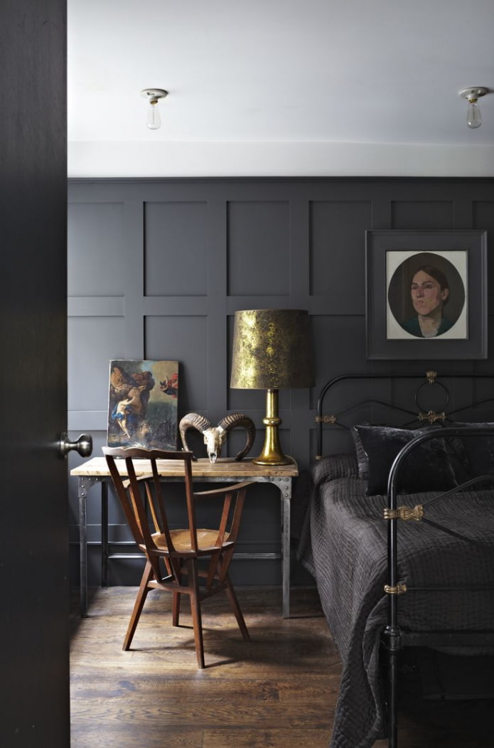 workspace in the bedroom