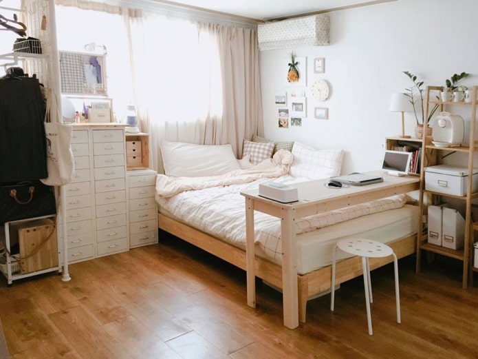 NEIDEN bed in the interior