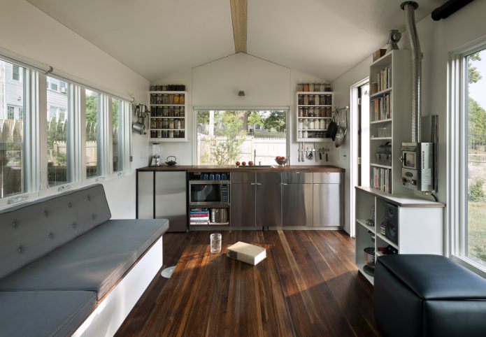 small country house inside