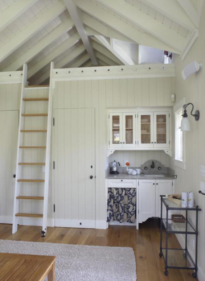 small kitchen in the country
