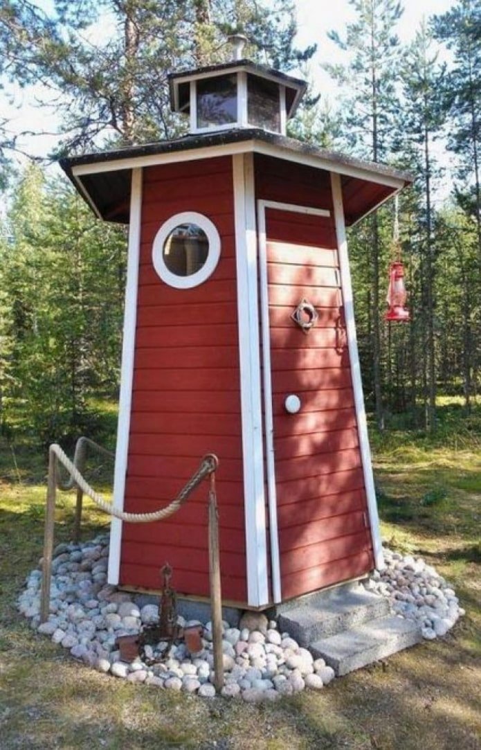 lighthouse toilet