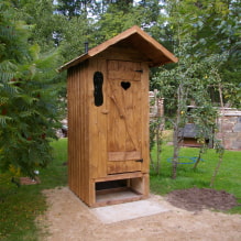 What is the best way to make a toilet in the country? -5