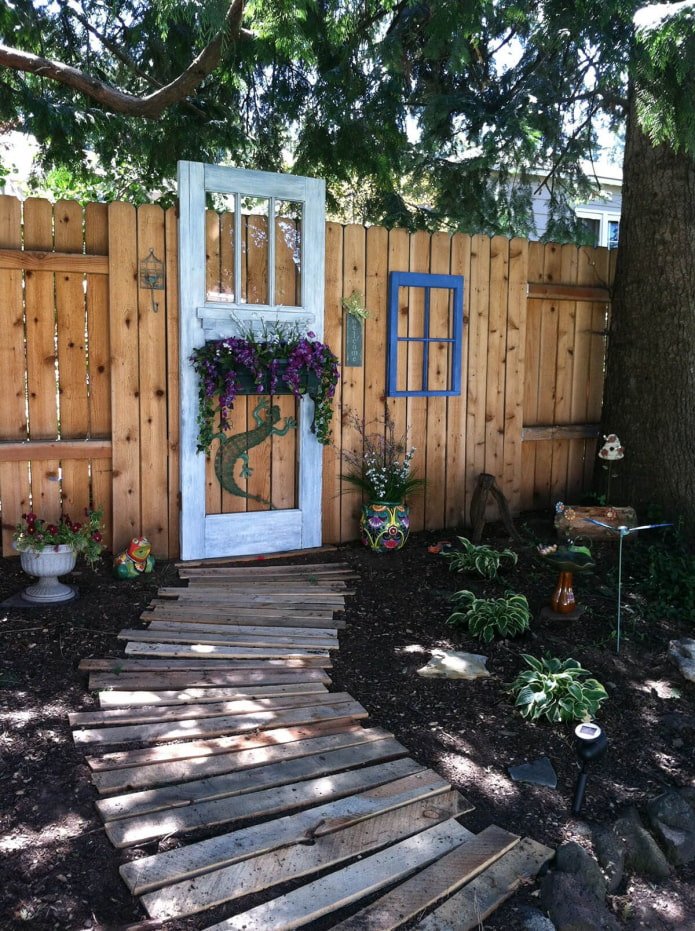 Door in the garden