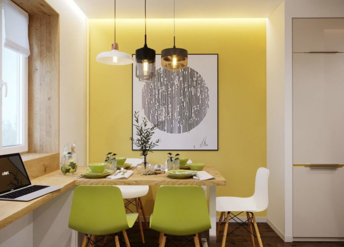 dining area wall design