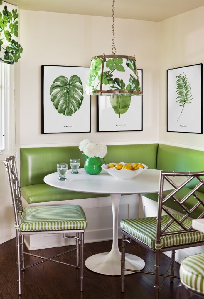 corner decor in the kitchen