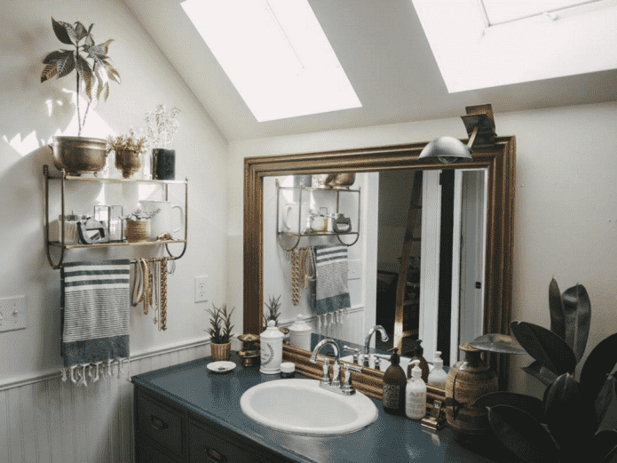 Cozy bathroom