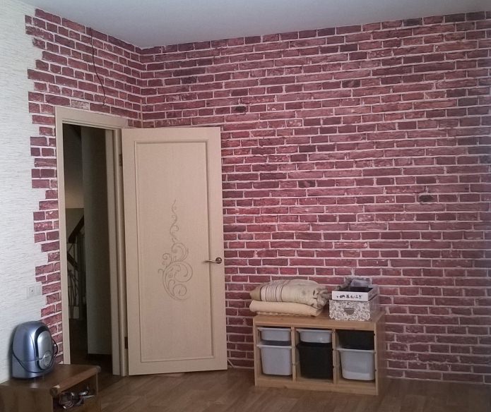 red brick wallpaper