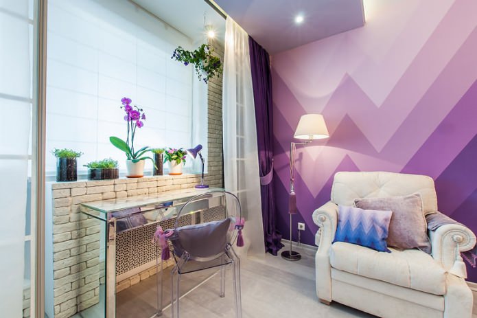 brick wallpaper in the living room design