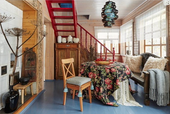 stairs in the house