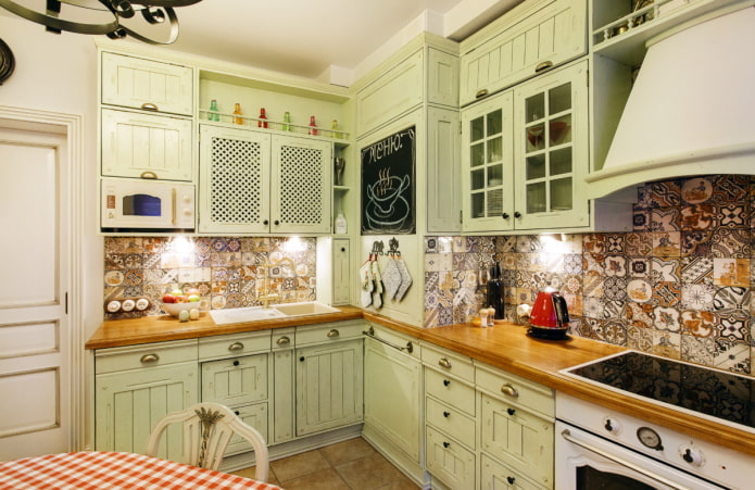 kitchen in the Provence style