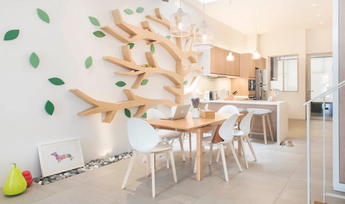 tree on the wall