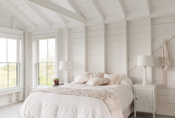 white bedroom