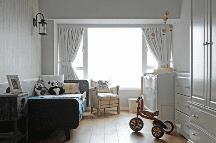 nursery for two boys of different ages