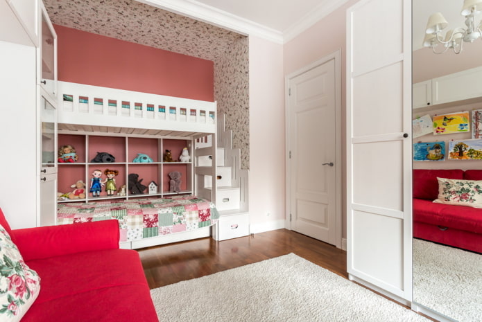 Bunk bed for girls