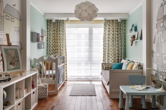 Room for a baby and a preschooler