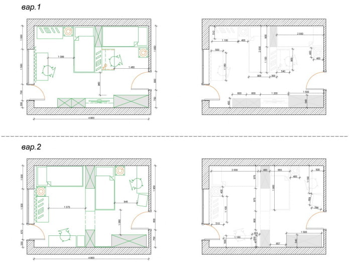 children's room layout for 2 children