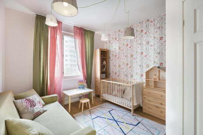 decoration in the interior of a child's room