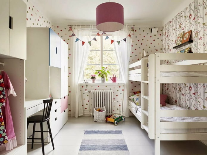 Children's room for two children