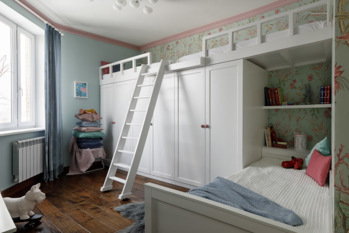 furnishing a bedroom for three children