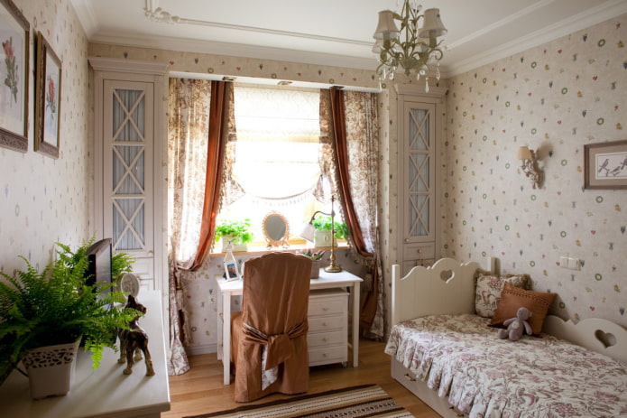 children's room in the Provence style