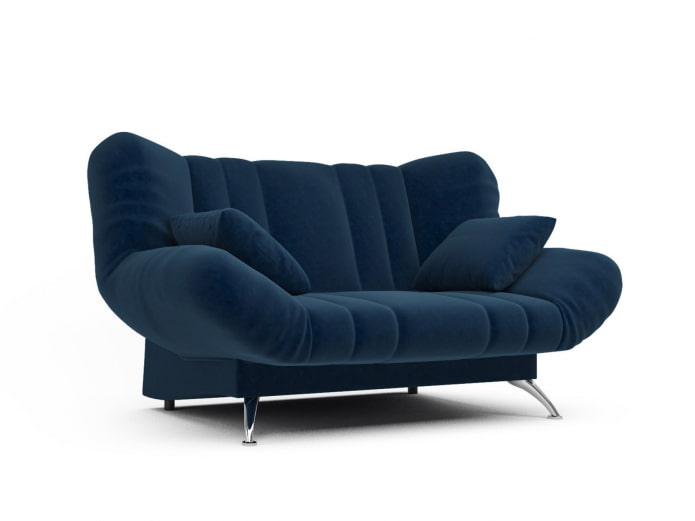 assembled click-clack sofa