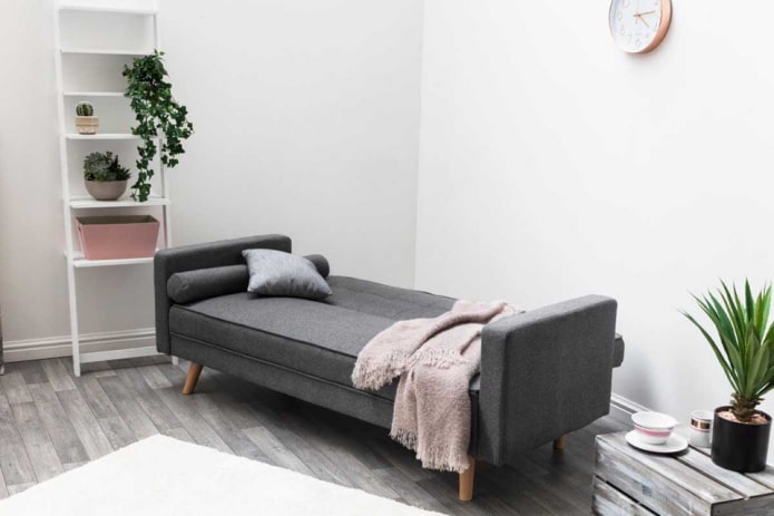 Scandinavian style folding sofa