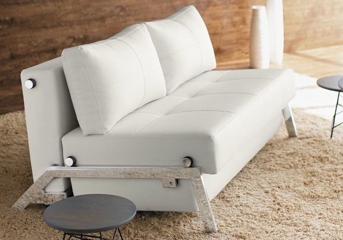 folding sofa in the interior