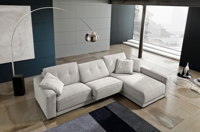 folding sofa in minimalist style