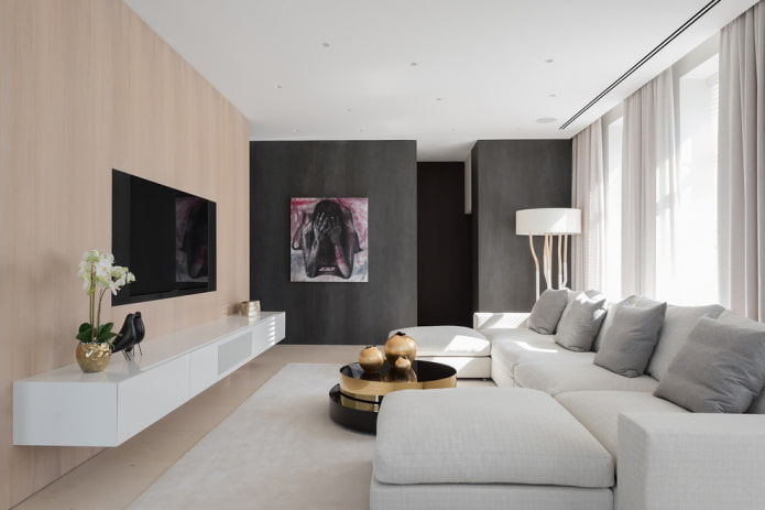 White sofa