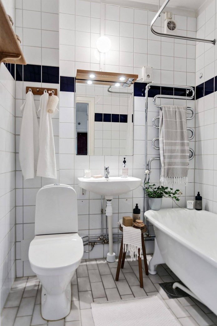 Scandinavian style bathroom