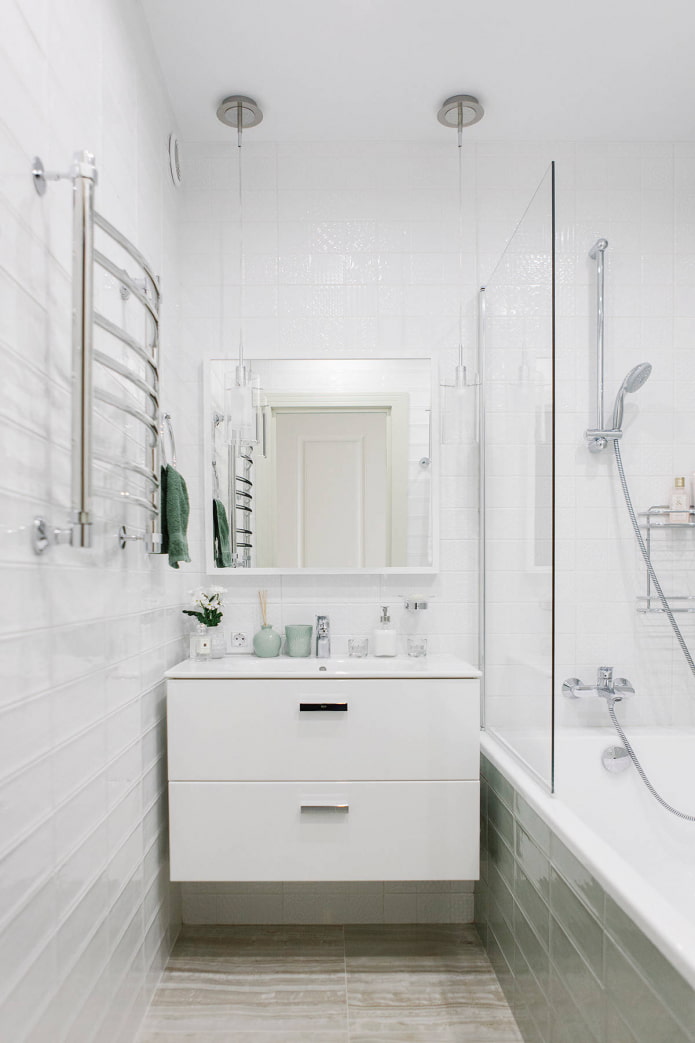 White bathroom