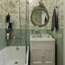 How to arrange the interior of a small bathroom?-0