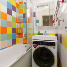 How to arrange the interior of a small bathroom?-3