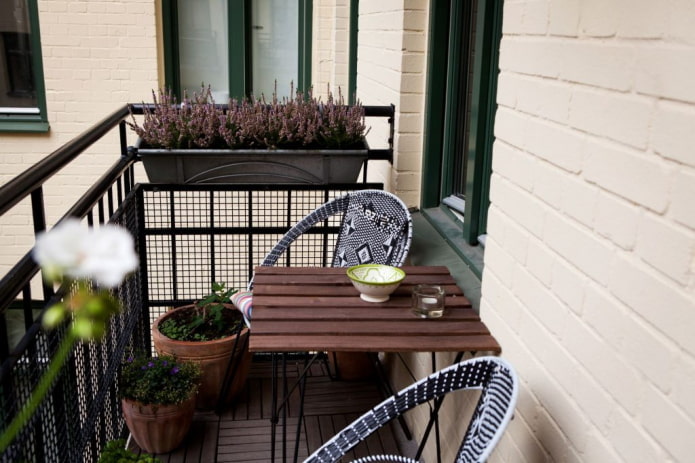 open balcony design