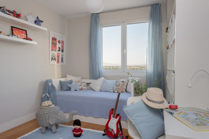 design of a children's room for a boy