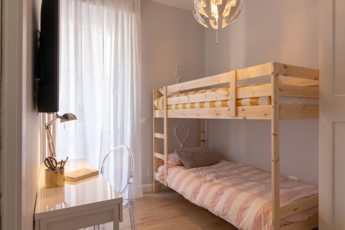 bedroom 9 square meters for two children