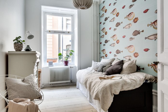 planning and zoning of a 9-square-meter children's room