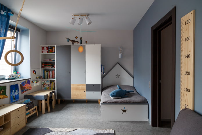 modern children's room