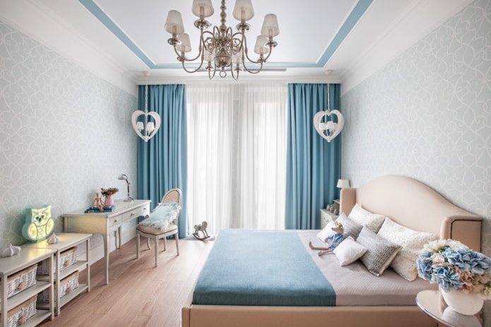 children's room in a classic style
