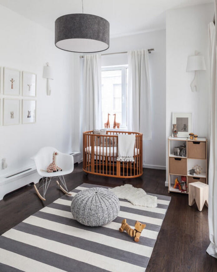 children's room for a newborn